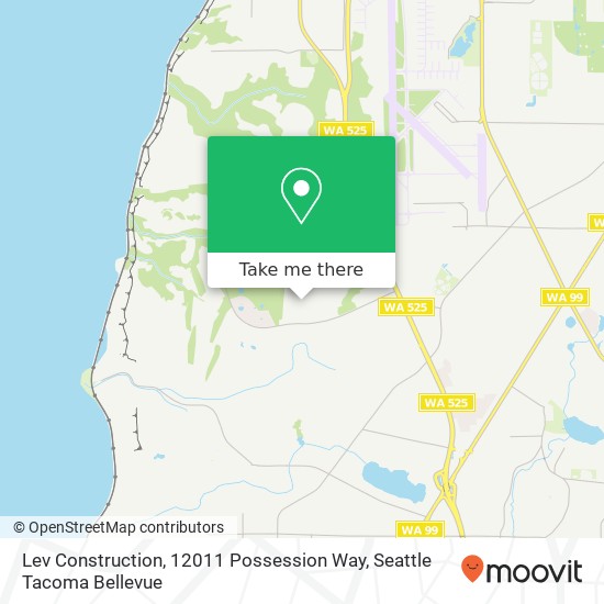 Mapa de Lev Construction, 12011 Possession Way