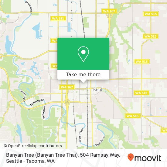 Banyan Tree (Banyan Tree Thai), 504 Ramsay Way map