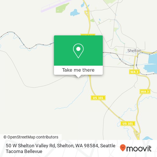 50 W Shelton Valley Rd, Shelton, WA 98584 map