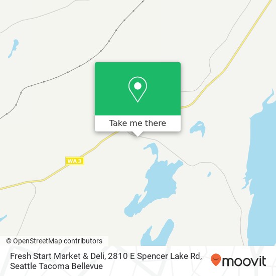 Mapa de Fresh Start Market & Deli, 2810 E Spencer Lake Rd