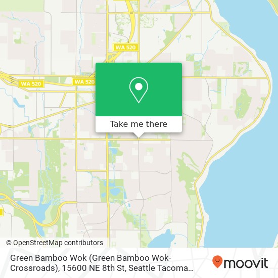 Green Bamboo Wok (Green Bamboo Wok-Crossroads), 15600 NE 8th St map