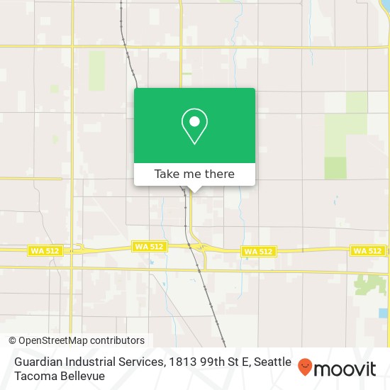 Mapa de Guardian Industrial Services, 1813 99th St E