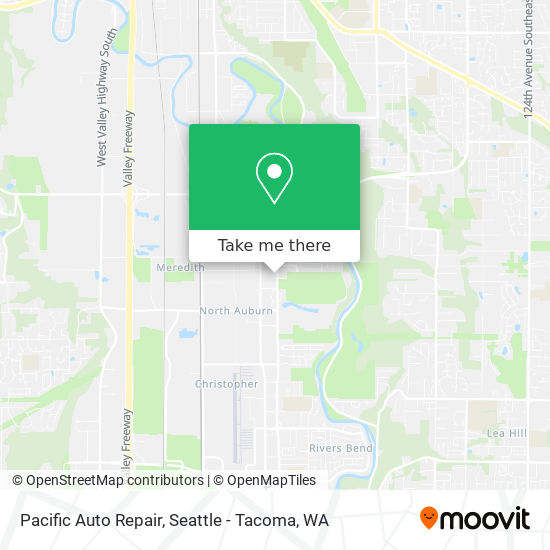 Pacific Auto Repair map