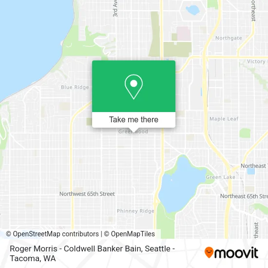 Mapa de Roger Morris - Coldwell Banker Bain