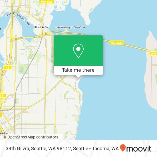 39th Gilvra, Seattle, WA 98112 map