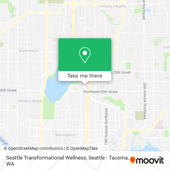 Seattle Transformational Wellness map