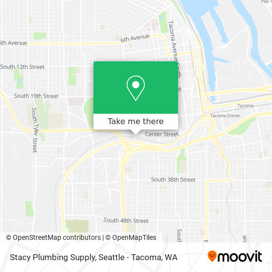 Stacy Plumbing Supply map