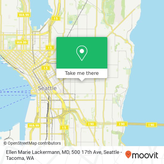 Ellen Marie Lackermann, MD, 500 17th Ave map