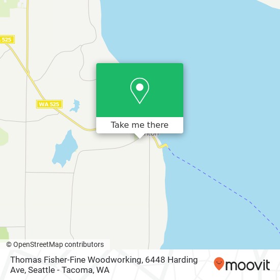 Mapa de Thomas Fisher-Fine Woodworking, 6448 Harding Ave