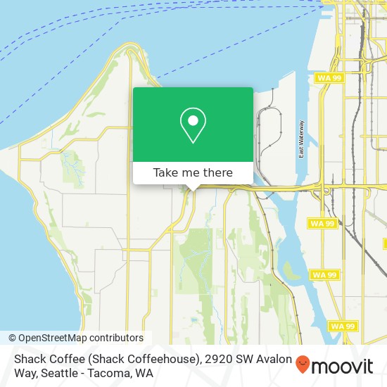 Shack Coffee (Shack Coffeehouse), 2920 SW Avalon Way map