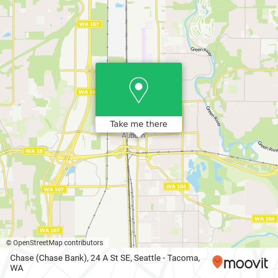 Mapa de Chase (Chase Bank), 24 A St SE