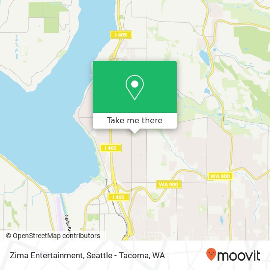 Zima Entertainment map