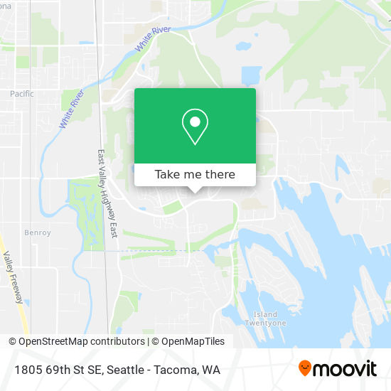 Mapa de 1805 69th St SE