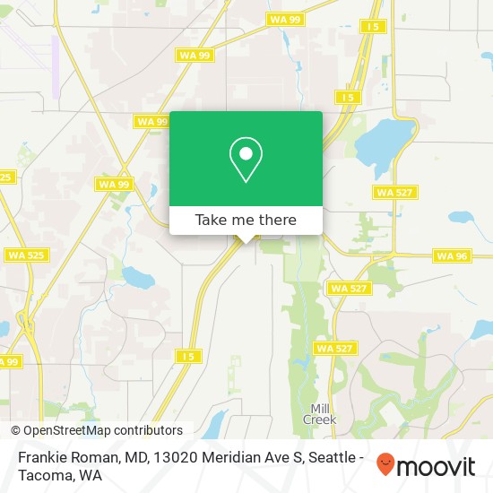 Frankie Roman, MD, 13020 Meridian Ave S map