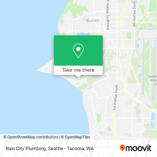 Rain City Plumbing map