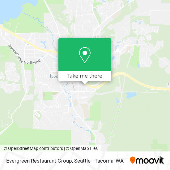 Evergreen Restaurant Group map