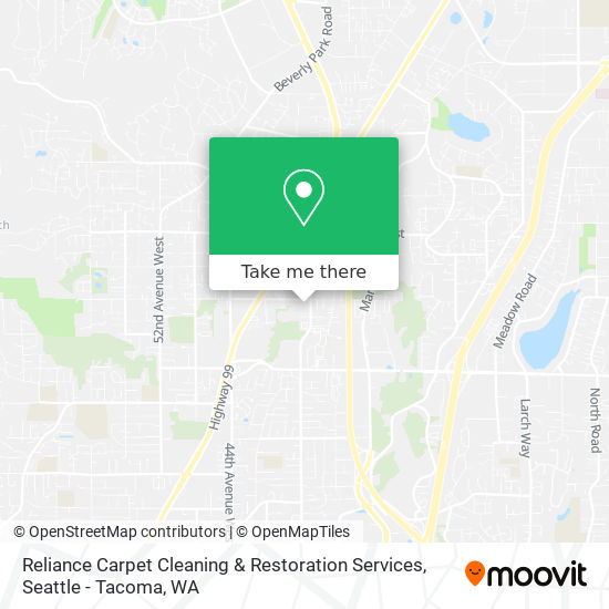 Mapa de Reliance Carpet Cleaning & Restoration Services