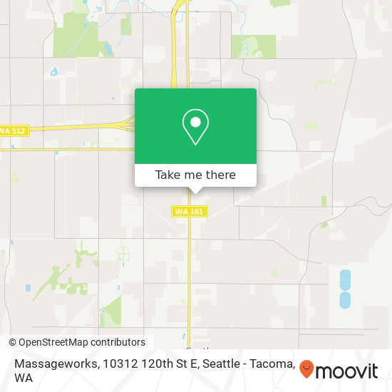 Massageworks, 10312 120th St E map