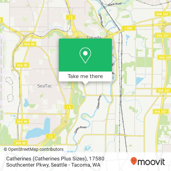 Catherines (Catherines Plus Sizes), 17580 Southcenter Pkwy map