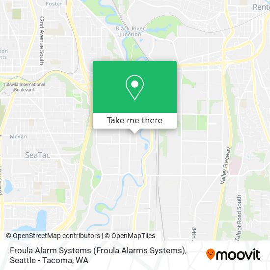 Mapa de Froula Alarm Systems (Froula Alarms Systems)
