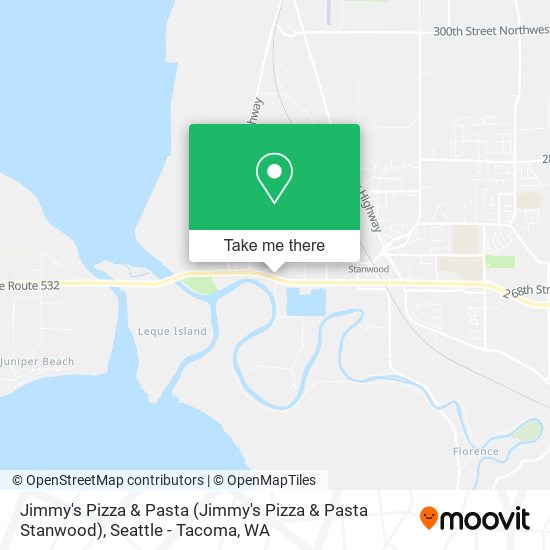 Mapa de Jimmy's Pizza & Pasta