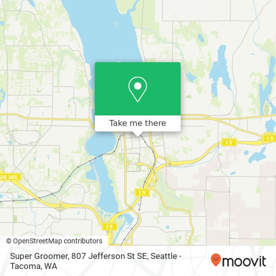 Super Groomer, 807 Jefferson St SE map