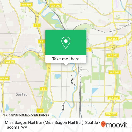 Miss Saigon Nail Bar map