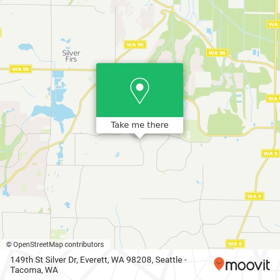 149th St Silver Dr, Everett, WA 98208 map