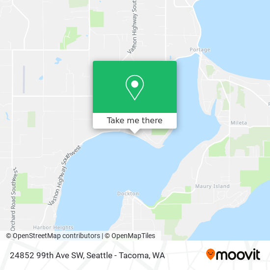 Mapa de 24852 99th Ave SW