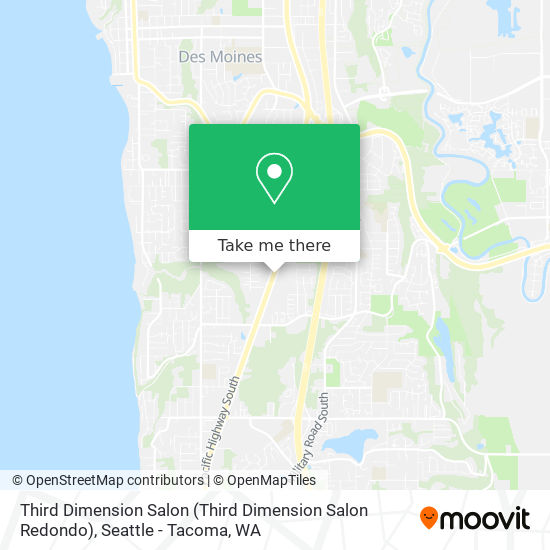 Mapa de Third Dimension Salon