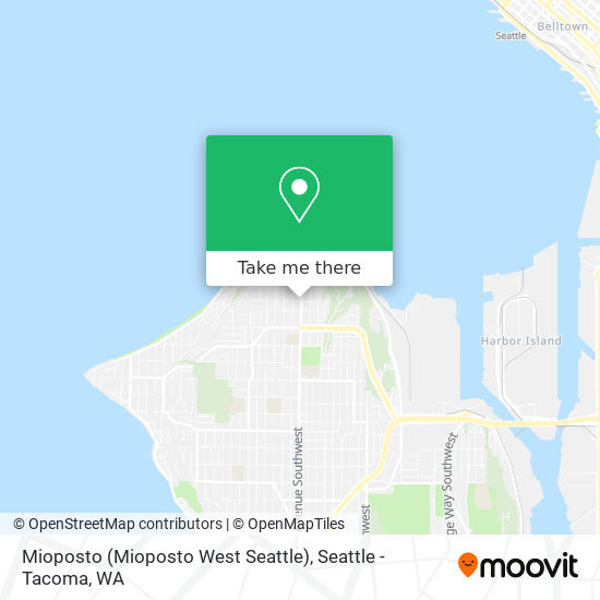 Mioposto (Mioposto West Seattle) map