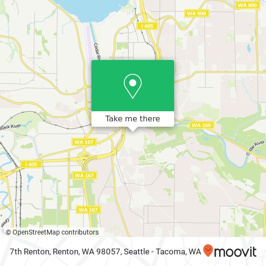 Mapa de 7th Renton, Renton, WA 98057