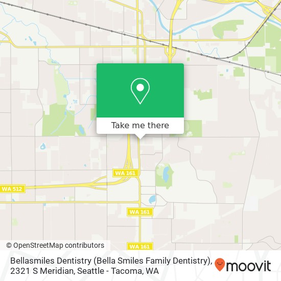 Bellasmiles Dentistry (Bella Smiles Family Dentistry), 2321 S Meridian map