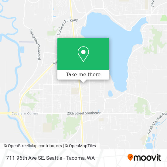 711 96th Ave SE map