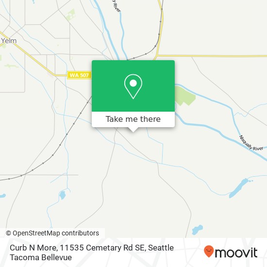 Mapa de Curb N More, 11535 Cemetary Rd SE