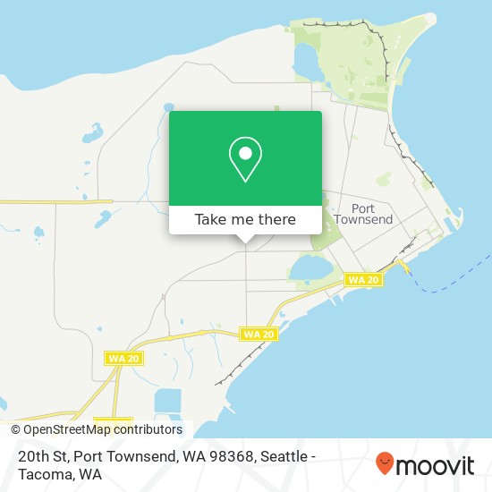 20th St, Port Townsend, WA 98368 map