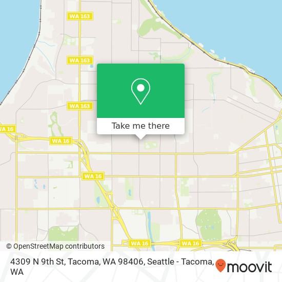 4309 N 9th St, Tacoma, WA 98406 map
