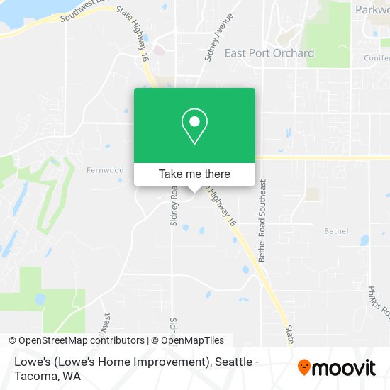 Lowe's (Lowe's Home Improvement) map