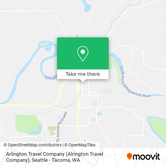 Arlington Travel Company (Alrington Travel Company) map