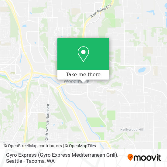 Mapa de Gyro Express (Gyro Express Mediterranean Grill)