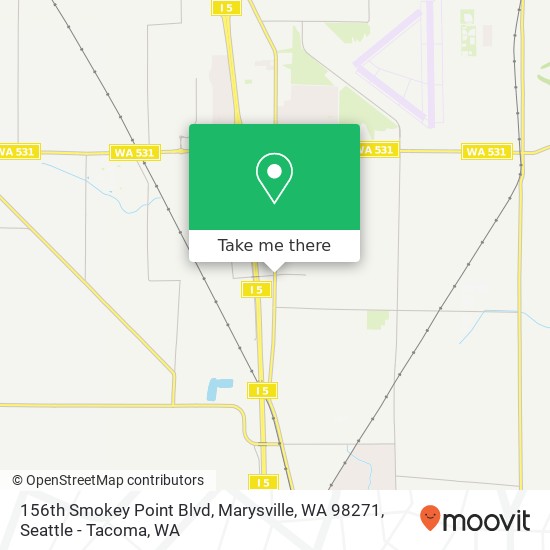 156th Smokey Point Blvd, Marysville, WA 98271 map