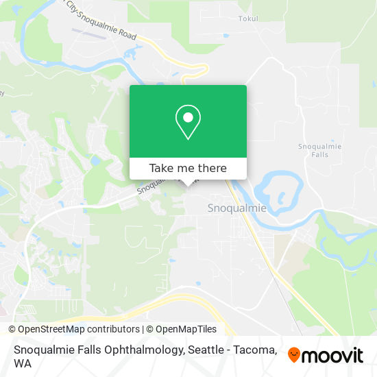 Snoqualmie Falls Ophthalmology map