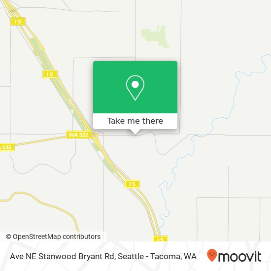 Mapa de Ave NE Stanwood Bryant Rd, Arlington (BRYANT), WA 98223