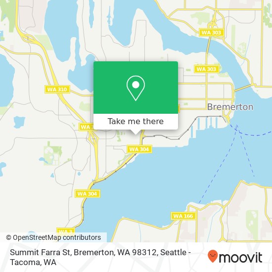 Summit Farra St, Bremerton, WA 98312 map