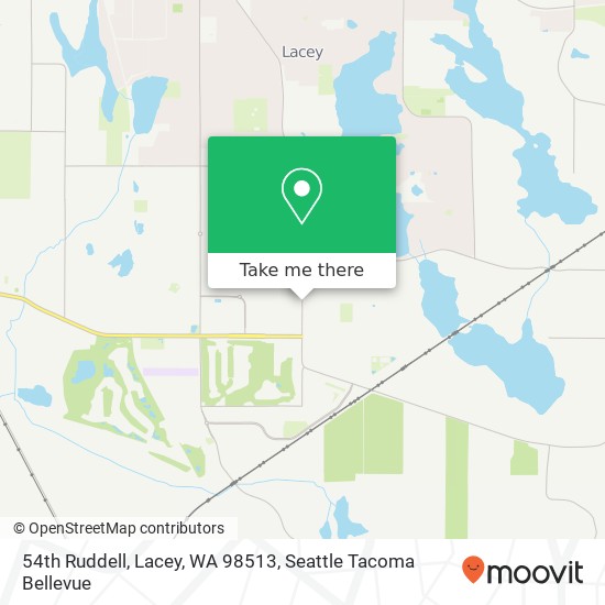 Mapa de 54th Ruddell, Lacey, WA 98513