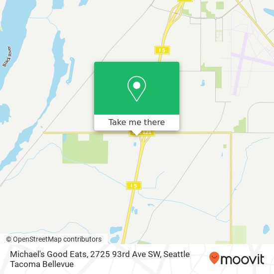 Mapa de Michael's Good Eats, 2725 93rd Ave SW