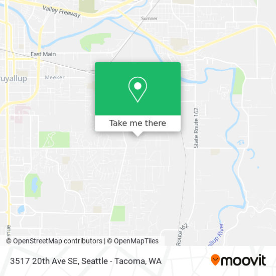 Mapa de 3517 20th Ave SE