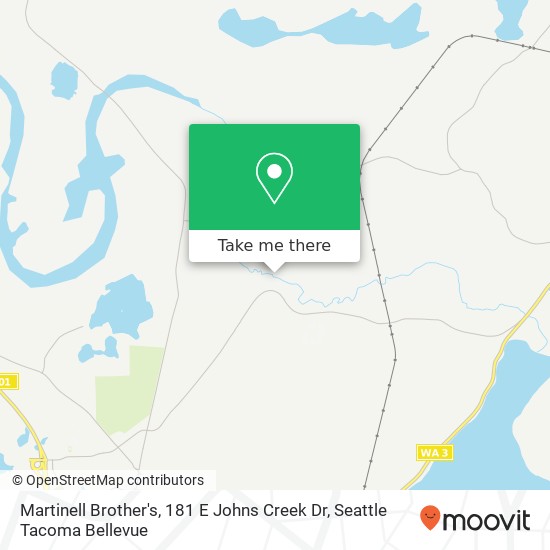 Martinell Brother's, 181 E Johns Creek Dr map