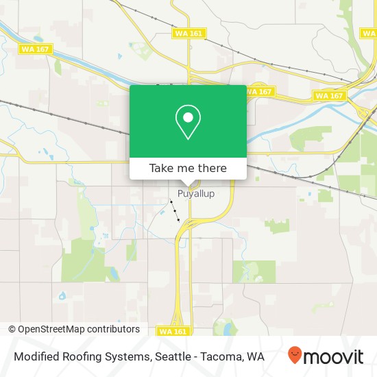 Modified Roofing Systems map