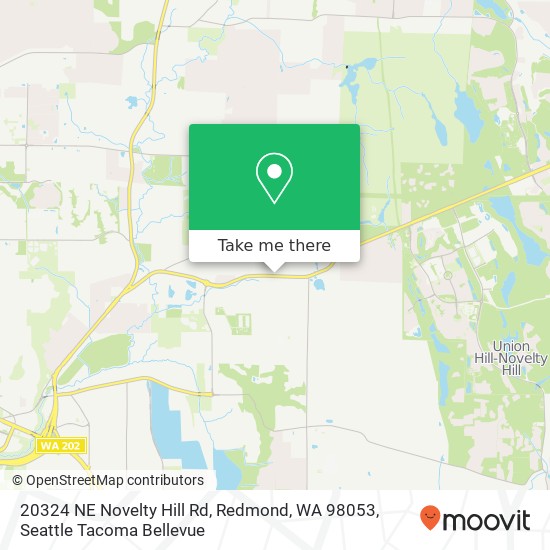 20324 NE Novelty Hill Rd, Redmond, WA 98053 map